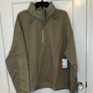 Bass Outdoor Beige Convertible‎ Hoodie size XL NWT